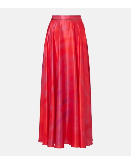 Jupe Longue Ameera Roksanda en coloris Red