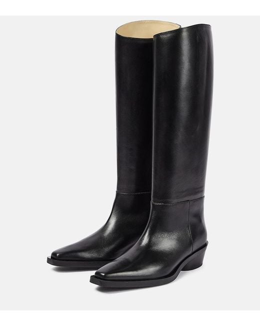 Botas Altas Bronco De Piel Proenza Schouler de color Black