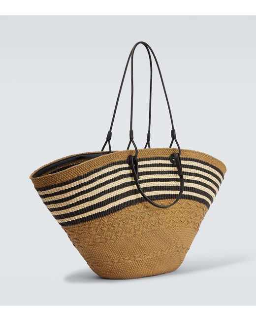Loewe Paula's Ibiza Tote Bag Anagram Large in Metallic für Herren