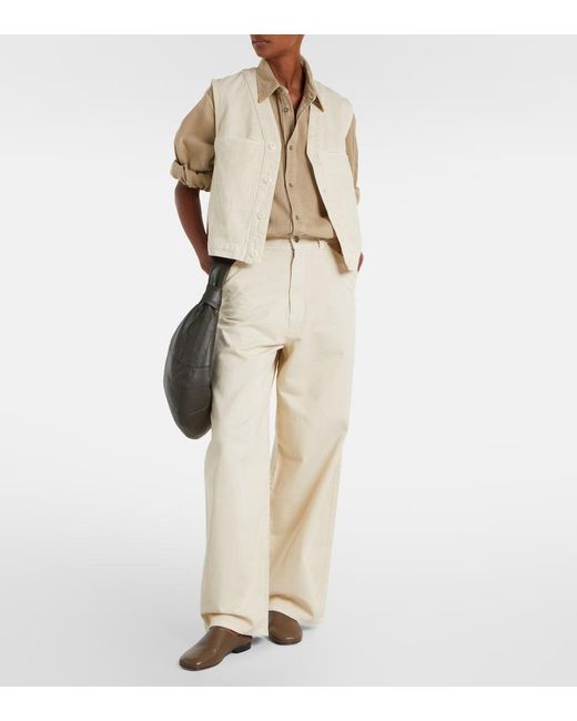 Lemaire White Cotton Vest