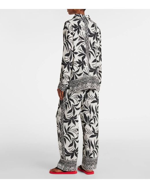 Velvet Black Sienna Printed Shirt