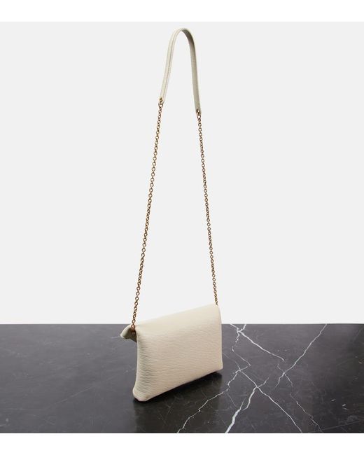 Clutch Small di Saint Laurent in White
