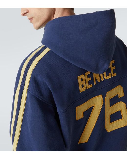 Sudadera Venice De Jersey De Algodon ERL de hombre de color Blue