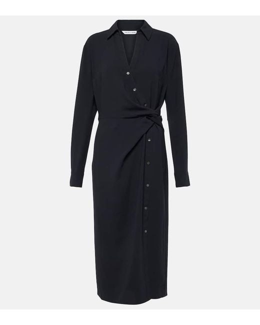 Robe Portefeuille Wright Veronica Beard en coloris Blue