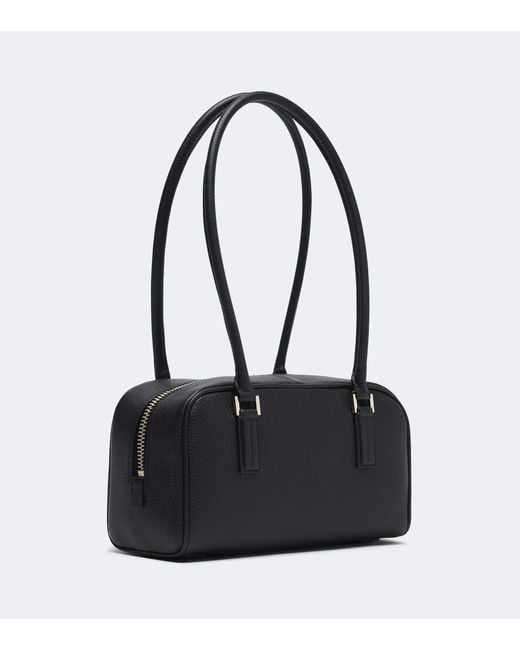Tom Ford Black Strain Mini Leather Shoulder Bag