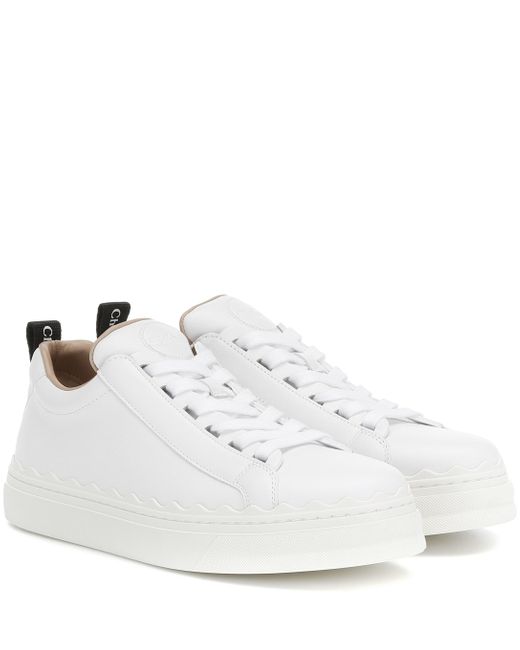 chloe white trainers