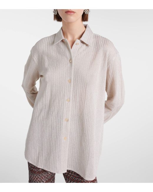 Missoni White Cotton-blend Shirt