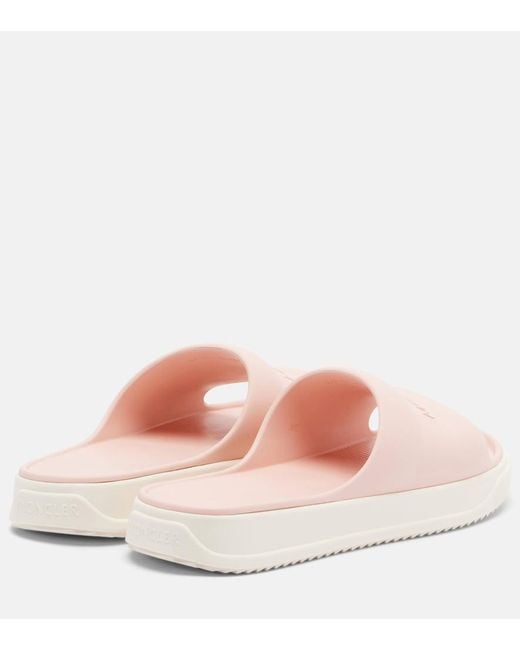 Moncler Pink Altive Slides