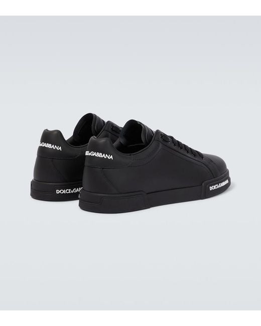 Dolce & Gabbana Black Sneakers for men