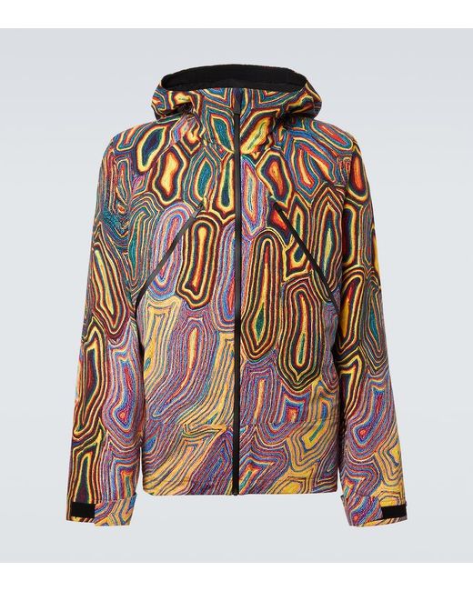 Aztech Mountain Multicolor Hayden Printed Ski Jacket for men