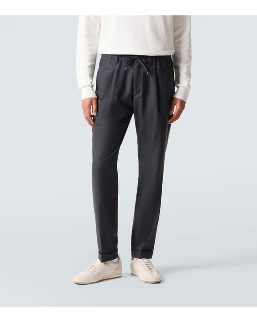 Herno Gerade Hose Aus Gabardinae in Blue für Herren