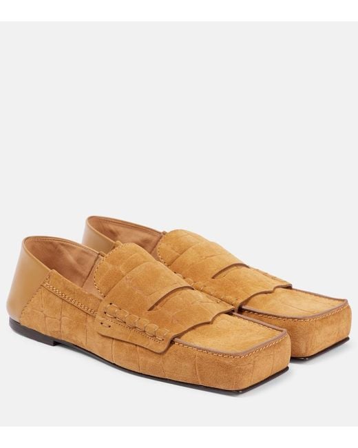Jacquemus Brown The Carré Loafers