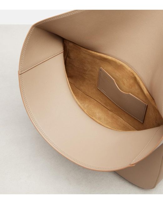 Loewe Natural Ola Medium Leather Shoulder Bag
