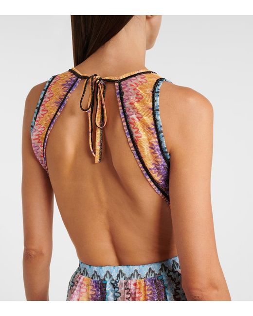 Missoni White Wave Beach Dress