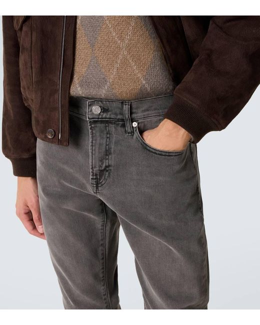 Jeans Slim L'Homme di FRAME in Gray da Uomo