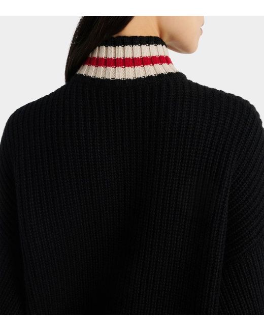 Brunello Cucinelli Black Pullover Aus Wolle