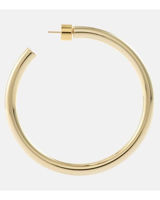 Jennifer Fisher Metallic Natasha 14kt Gold-plated Hoop Earrings