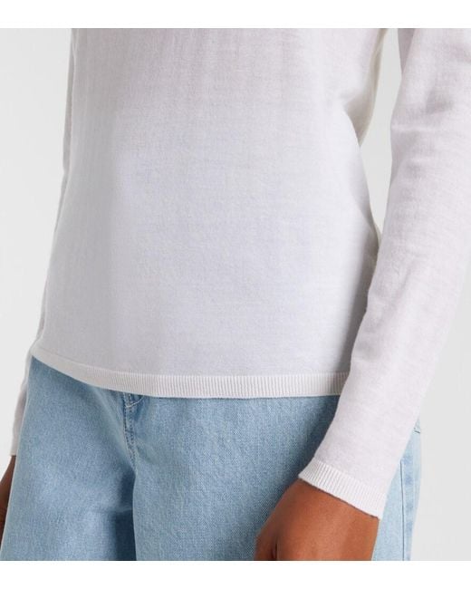 Pullover Saluto di Max Mara in White