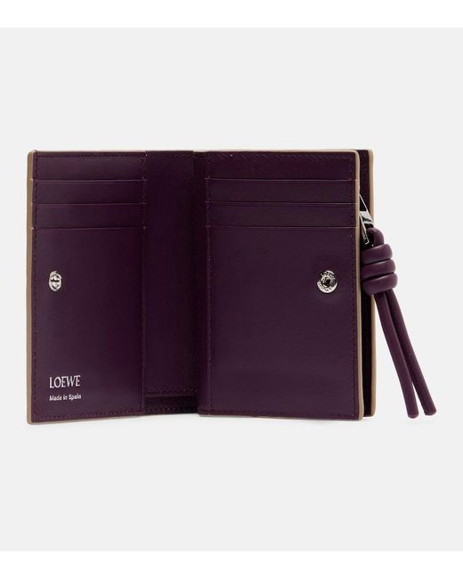 Loewe Natural Knot Leather Wallet
