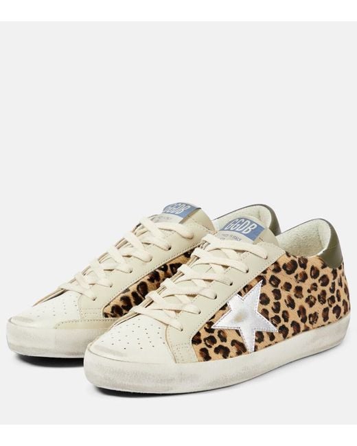 Golden Goose Deluxe Brand Brown Sneakers