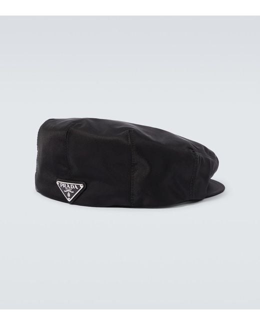 Prada Baskenmuetze in Black für Herren