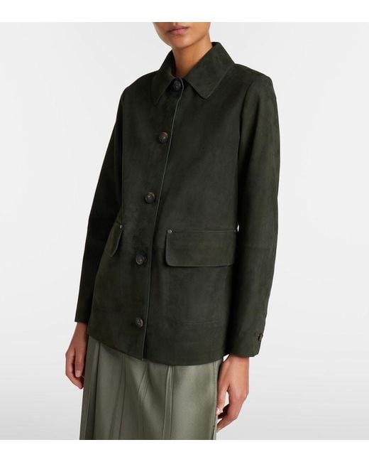 Vince Green Suede Jacket