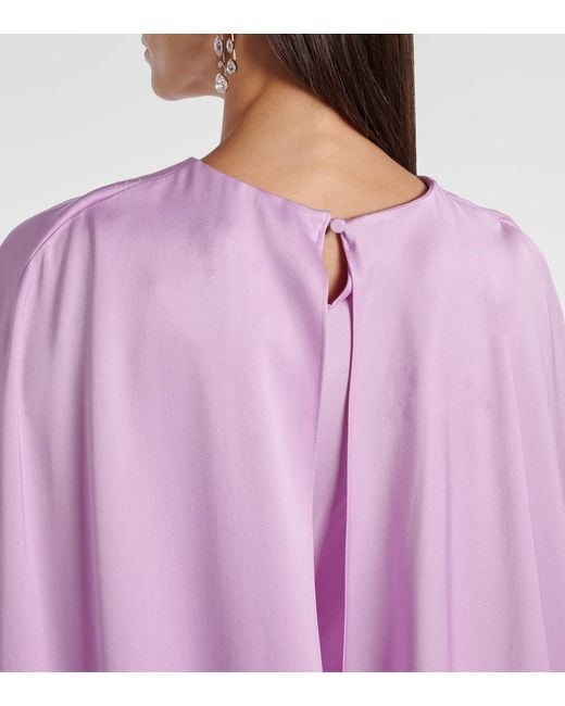 Jonathan Simkhai Purple Robe Izel