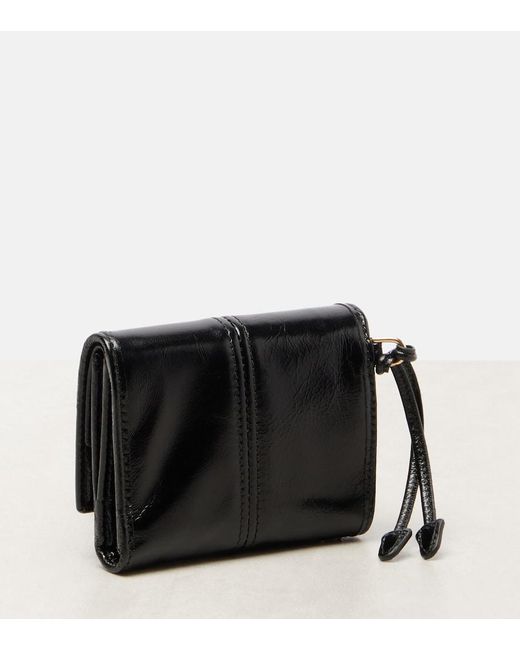 Prada Black Logo Leather Wallet