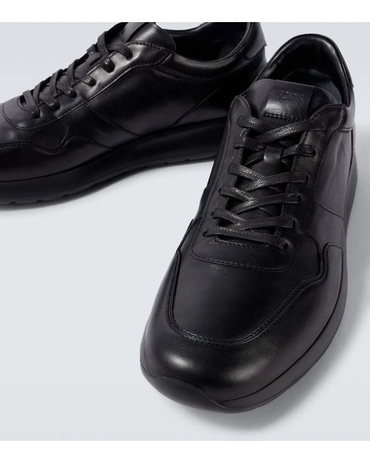 Tod's Sneakers Aus Leder in Black für Herren