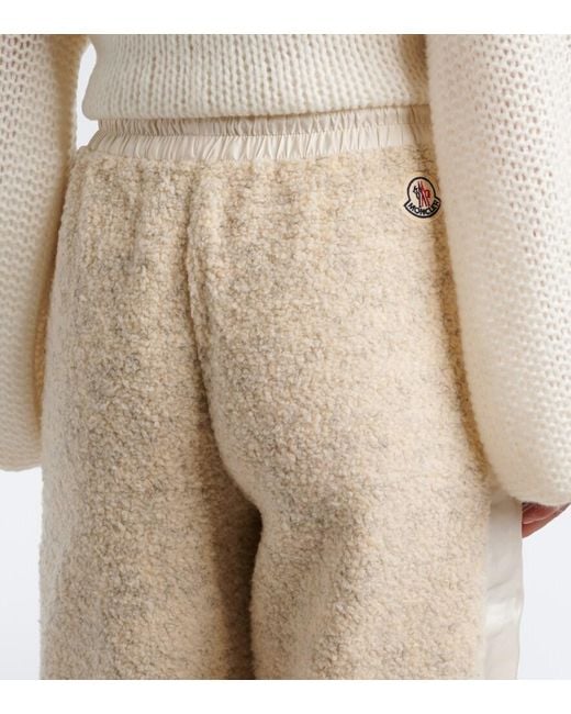 Moncler Natural Teddy Sweatpants