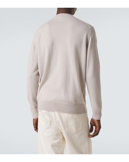 Eleventy Natural Cashmere Sweater for men