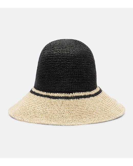 Totême  Black Straw Sun Hat