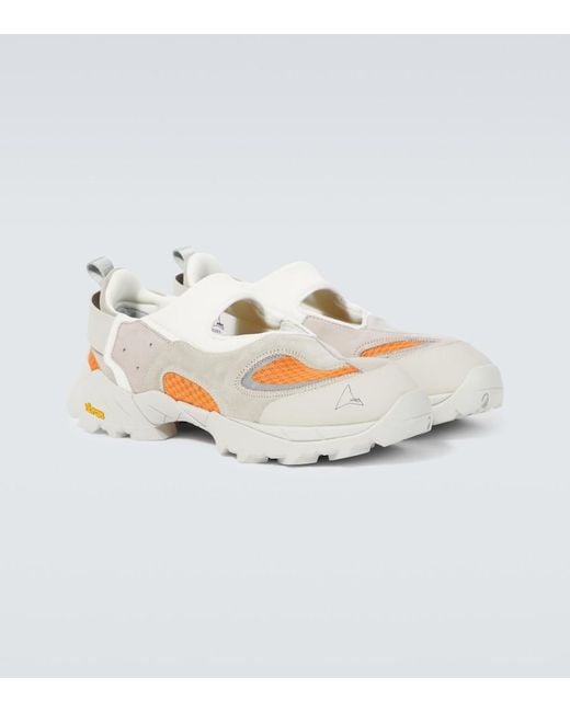 Roa White Rozes Sneakers for men