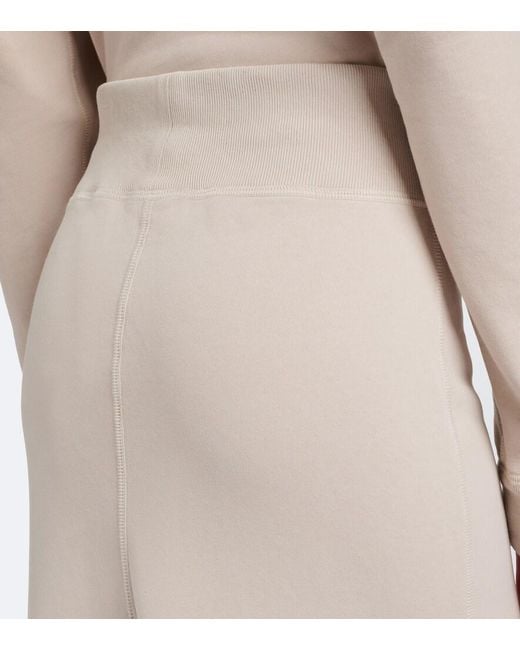 Isabel Marant Natural Solkia Cotton Jersey Maxi Skirt