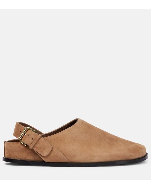 A.Emery Brown Louis Suede Clogs