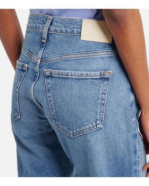 Citizens of Humanity Blue Anissa Straight Jeans
