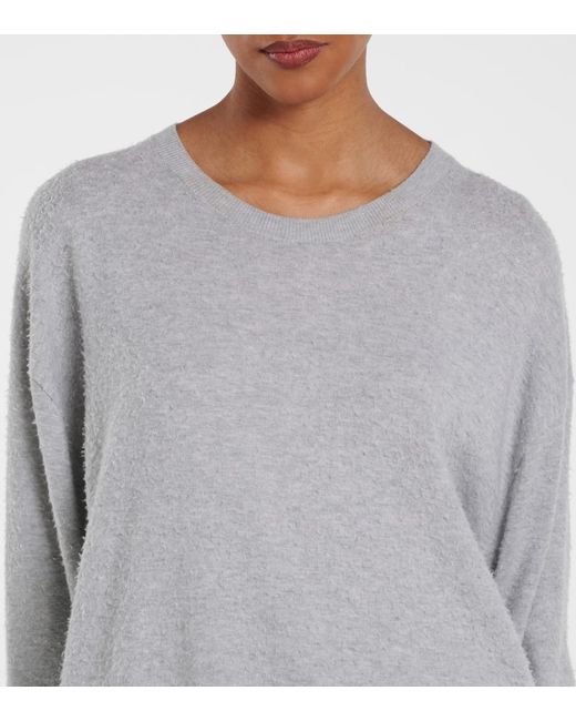 The Row Gray Oversize-Sweatshirt Kabira Aus Baumwolle