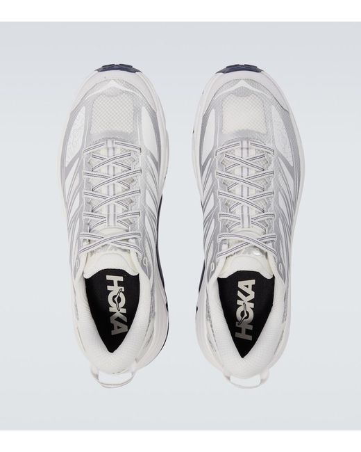 Hoka One One White Mafate Speed 2 Sneakers for men