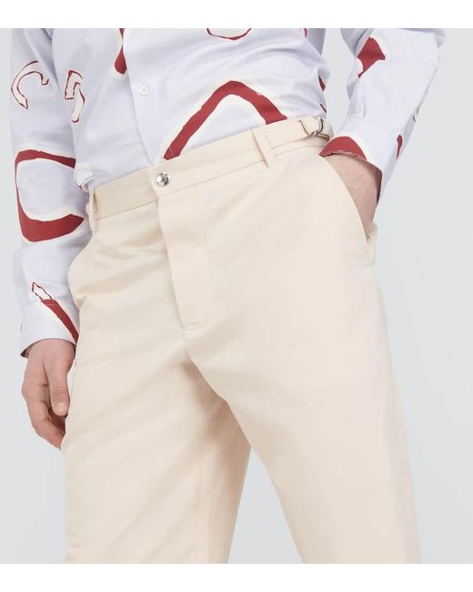 Pantalones Le Pantalon Jean De Algodon Y Lino Jacquemus de hombre de color Natural