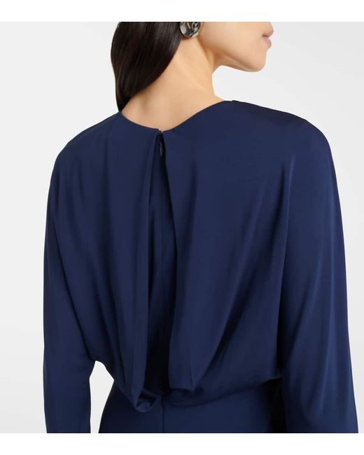 Jonathan Simkhai Blue Maxikleid Maisie