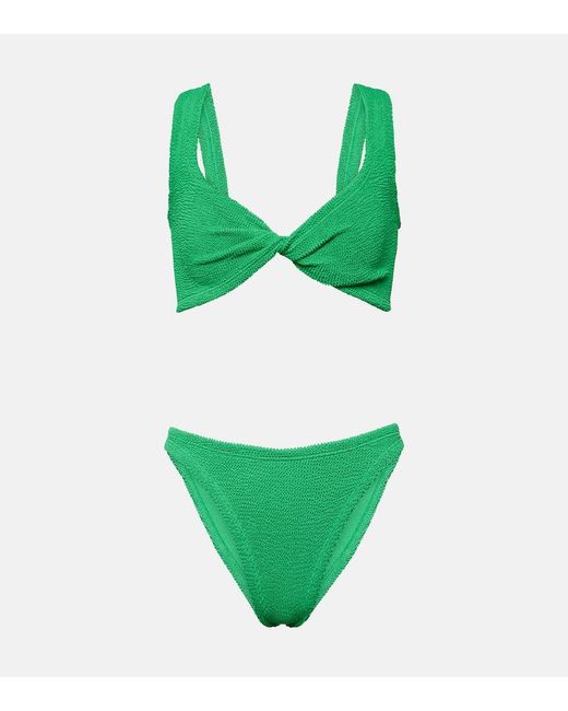 Hunza G Green Bikini Juno