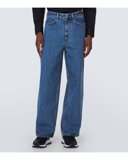 Givenchy Blue Wide-leg Jeans for men