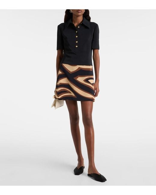 Emilio Pucci Black Short Dress