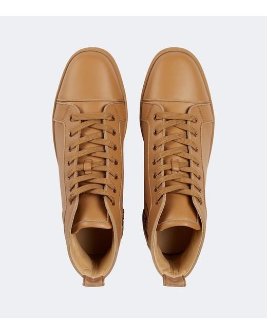 Christian Louboutin Brown Fun Louis Sneakers for men