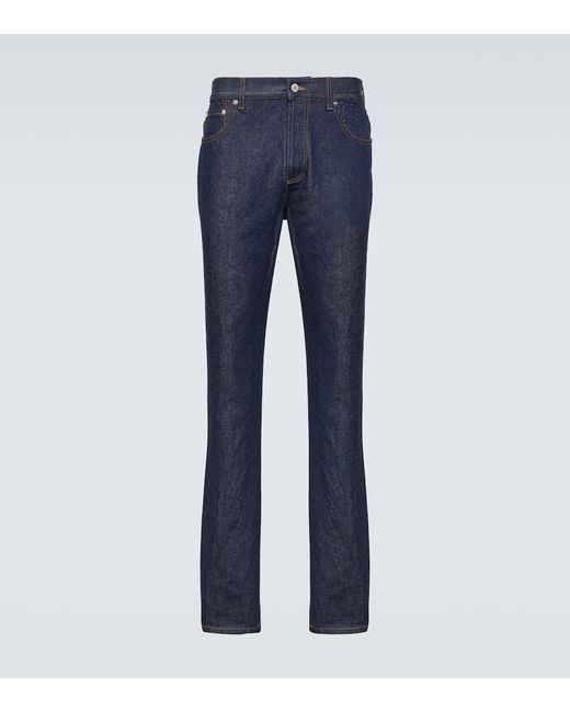 Gucci Blue Straight Jeans for men