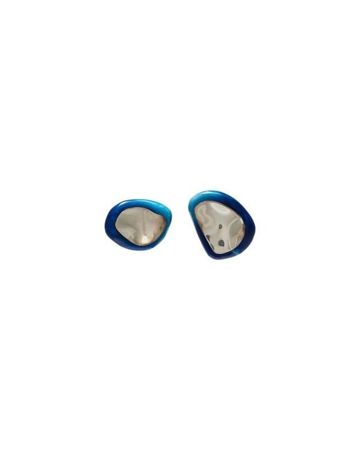 Jil Sander Blue Ohrringe