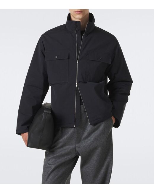 Jil Sander Blue Technical Jacket for men