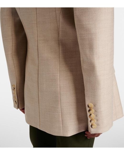 Joseph Natural Fallon Virgin Wool Blazer