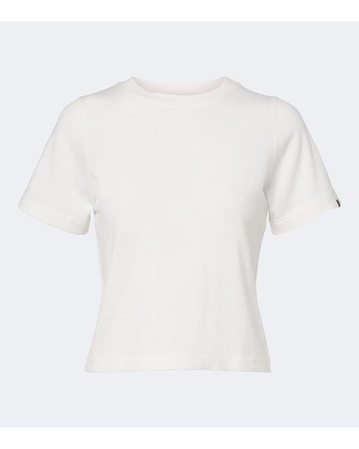 Extreme Cashmere White N°267 Tina Cotton And Cashmere T-Shirt