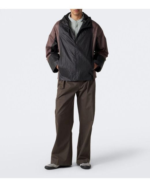 Kiko Kostadinov Black Tomelilla Technical Jacket for men